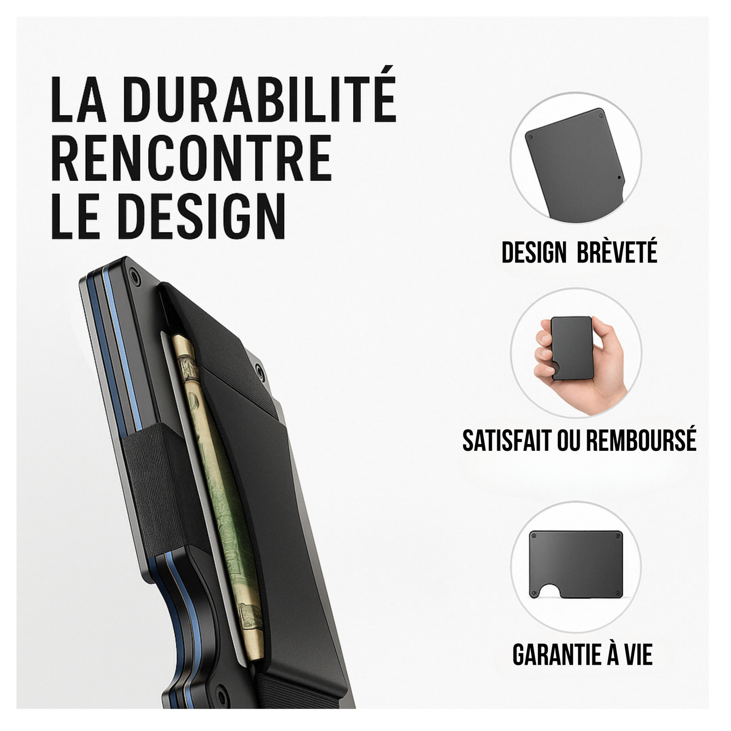 Pocket Wallet gris